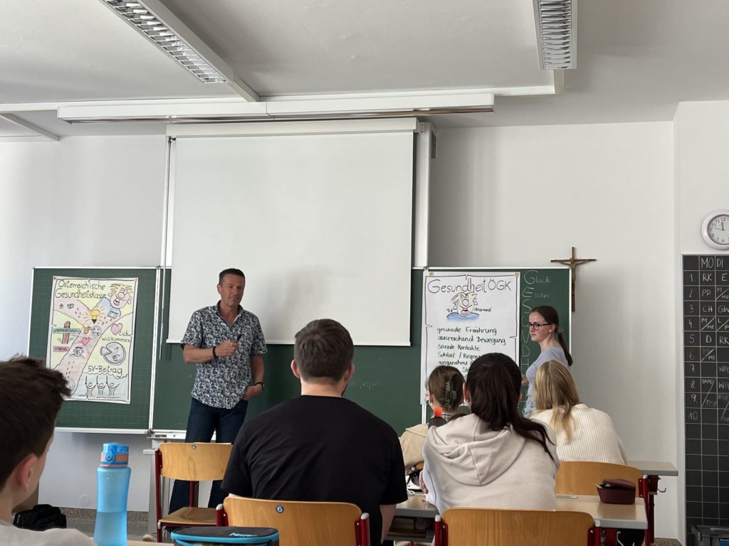 Klasse mit Herrn Heller