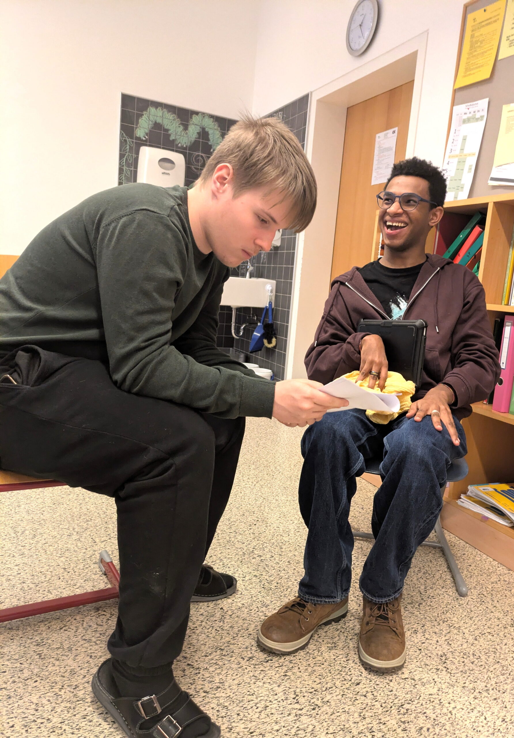 Workshop Auf der Flucht Young Caritas